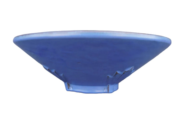 Catalina Chevron Bowl in Matte Blue CA2636