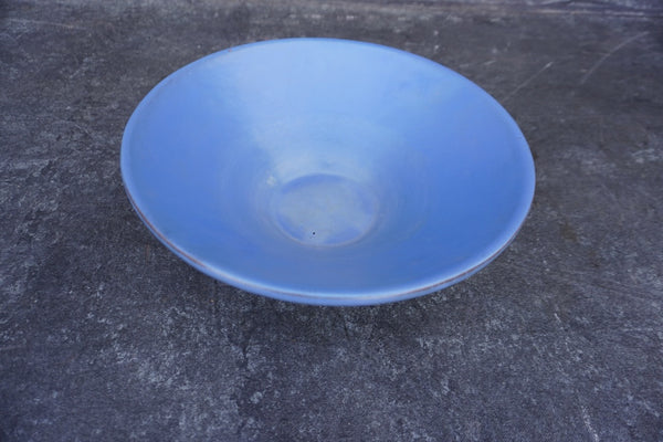 Catalina Chevron Bowl in Matte Blue CA2636
