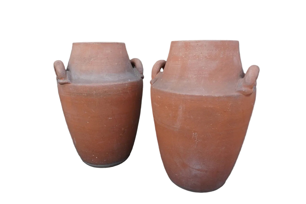 Pair of Antique Italian Terracotta Oil Jars CA2645