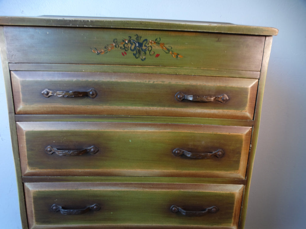 Monterey Farmhouse Lift-Top Gentleman's Dresser in Original Green Fini Early California Antiques Shop Monterey Farmhouse Lift-Top Gentleman's Dresser in Original Green Fini Early California Antiques Shop