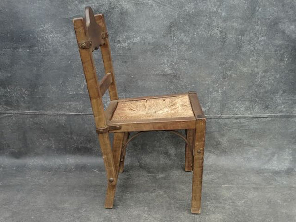 Monterey Classic Old Wood Humpback Dining Chair F2454