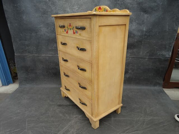 Monterey Straw Ivory Highboy F2464