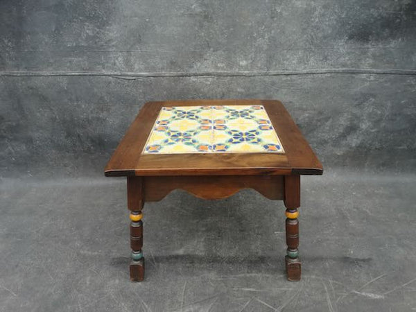 Monterey Style D & M Tile Top Table F2465