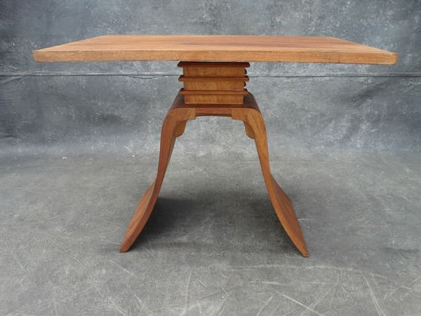 Paul Frankl (1886-1958) for Brown & Saltzman Blonde Mahogany End Table F2477