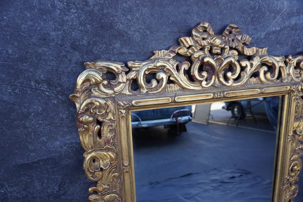 Spanish Revival Gilt Mirror circa 1920s F2516