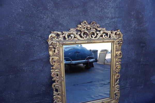 Spanish Revival Gilt Mirror circa 1920s F2516