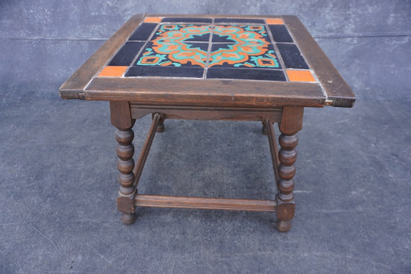 Taylor Tile-Top Side-Table  c 1930 F2522