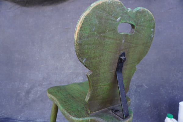 Monterey Keyhole Chair in Green  F2530