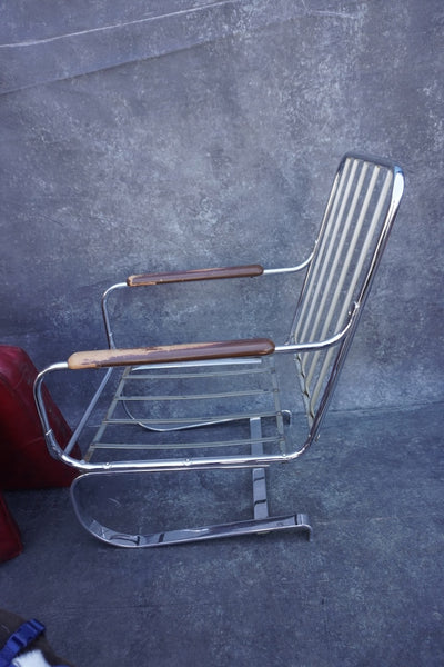 Kem Weber for Lloyd Art Deco Springer Chair  1930s F2536
