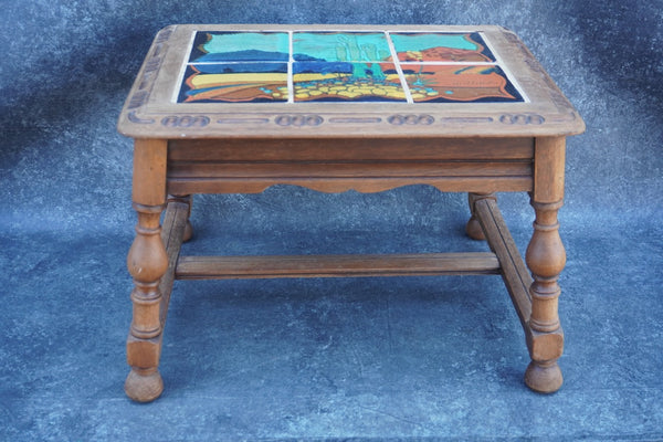 Taylor Tile Table Desert Scene F2563