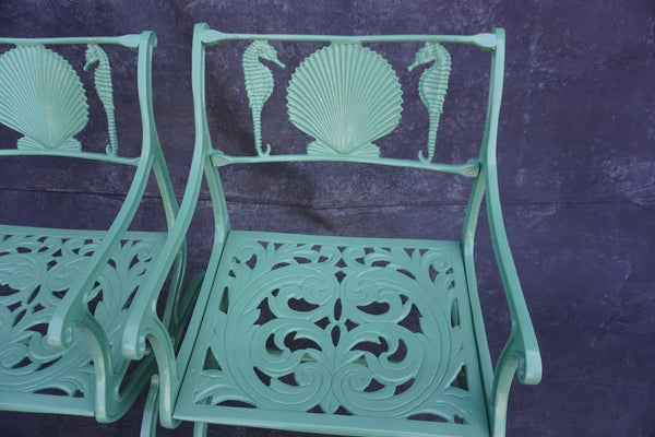 Molla of NYC pair of Patio chairs F2575 set one of 2