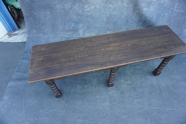 Monterey Classic Old Wood 6-legged Bench RARE 2 of 2 F2577