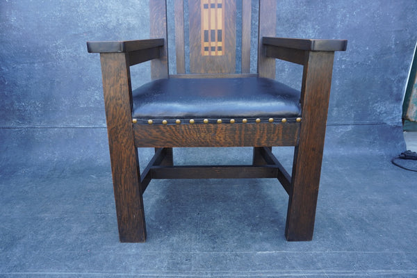 The Shop Of The Crafters Inlaid Armchair F2579