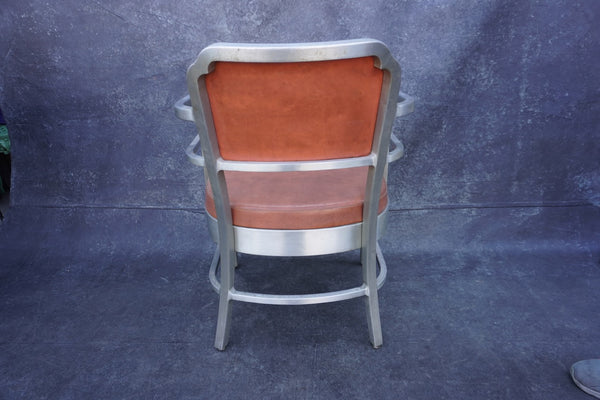 Art Deco Machine Age Aluminum Armchair by Goodform F2581