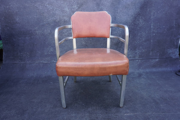 Art Deco Machine Age Aluminum Armchair by Goodform F2581