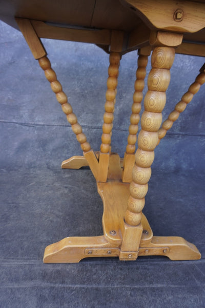 Monterey Drop-Leaf Table with 4 Chairs c 1938 F2591