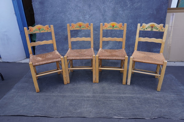 Monterey Drop-Leaf Table with 4 Chairs c 1938 F2591