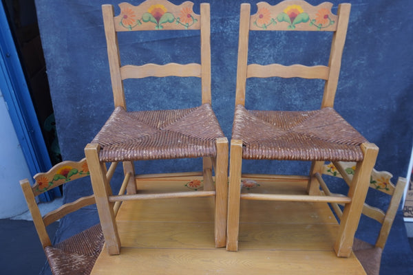 Monterey Drop-Leaf Table with 4 Chairs c 1938 F2591