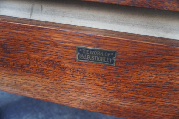 L. & J. G. Stickley Morris Chair c 1905 F2593