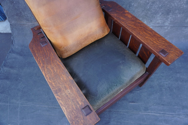 L. & J. G. Stickley Morris Chair c 1905 F2593