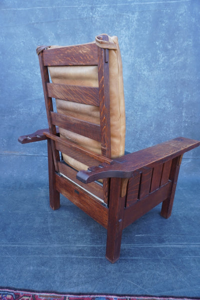 L. & J. G. Stickley Morris Chair c 1905 F2593