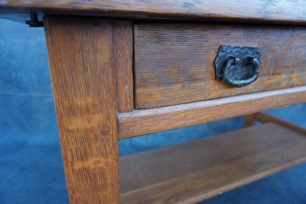 L & JG Stickley Arts & Crafts Desk c 1910 F2600