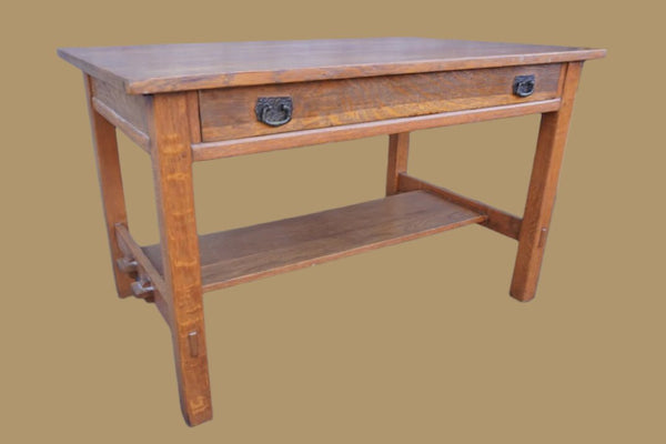 L & JG Stickley Arts & Crafts Desk c 1910 F2600