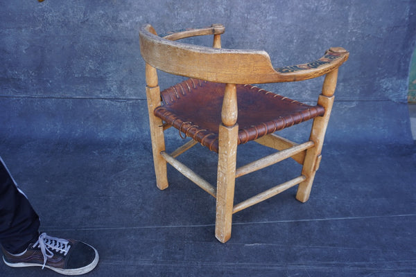 Monterey Horseshoe Chair #4 circa 1935 F2611