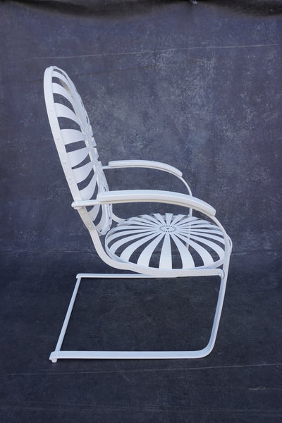 François Carré Sunburst King Armchair 1930s F2615