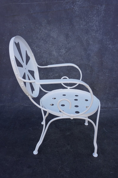 François Carré Sunburst Armchair 1930s F2616