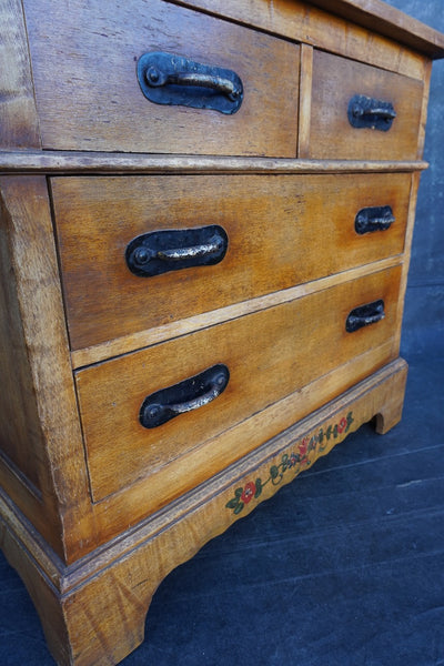 Monterey Classic Straw Ivory Ladies Dresser c 1929 F2626