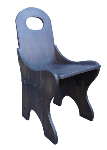 Monterey Classic Monk Chair in Old Wood Finish #1 F2645