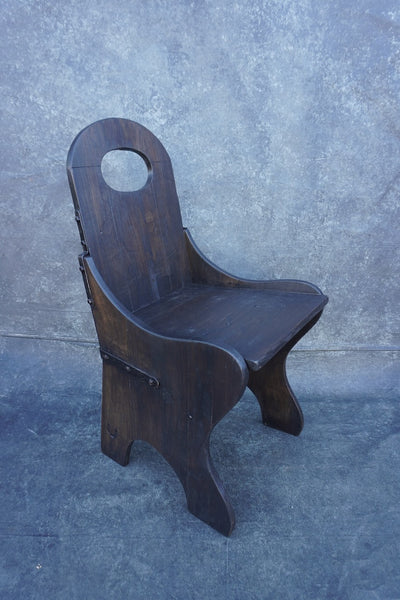 Monterey Classic Monk Chair in Old Wood Finish #3 F2647