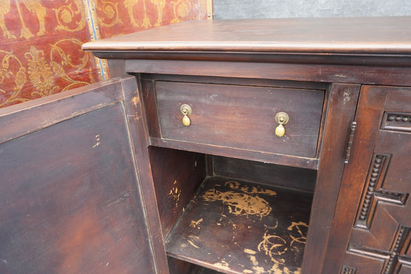 Spanish Colonial Three-Door Cabinet F2655