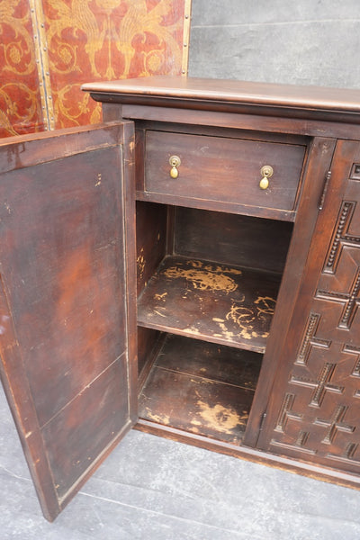 Spanish Colonial Three-Door Cabinet F2655