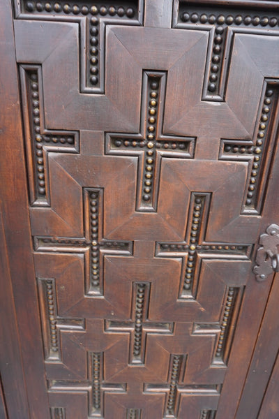 Spanish Colonial Three-Door Cabinet F2655