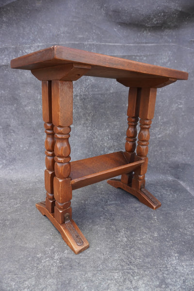 Imperial- or Monterey-Style Bookshelf Side Table F2662