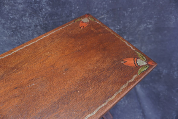 Imperial- or Monterey-Style Bookshelf Side Table F2662