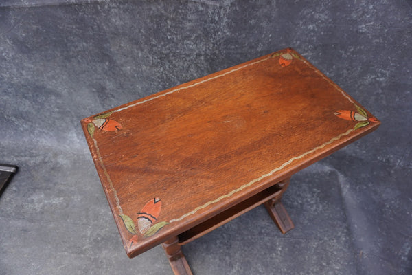 Imperial- or Monterey-Style Bookshelf Side Table F2662