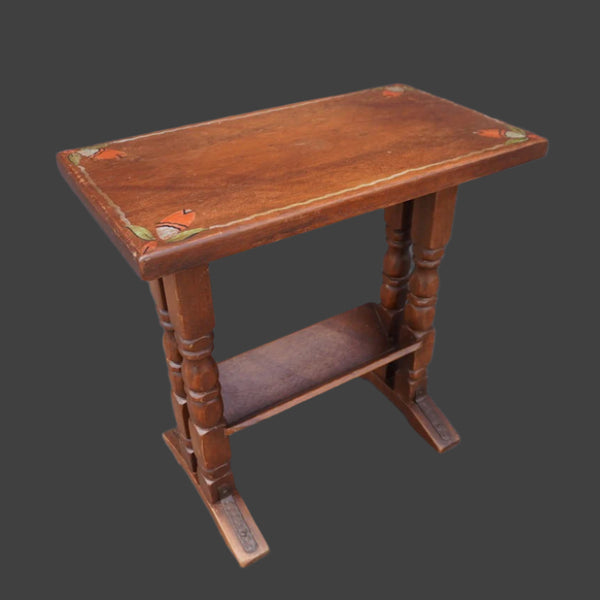 Imperial- or Monterey-Style Bookshelf Side Table F2662