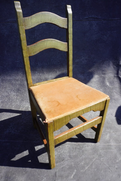 Monterey Classic Green Decorated Chair F2665