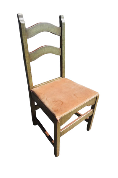 Monterey Classic Green Decorated Chair F2665
