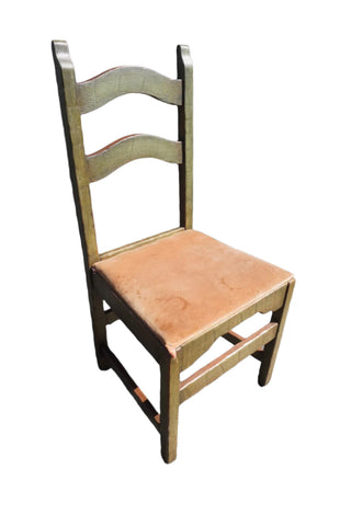 Monterey Classic Green Decorated Chair F2665