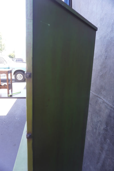 Monterey Style Green Corner Hutch F2666