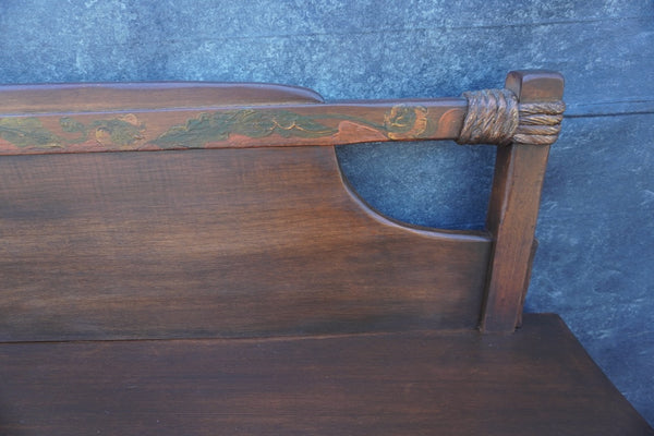 Coronado Sideboard w Backsplash circa 1935 Original Dark Smokey Maple Finish F2667