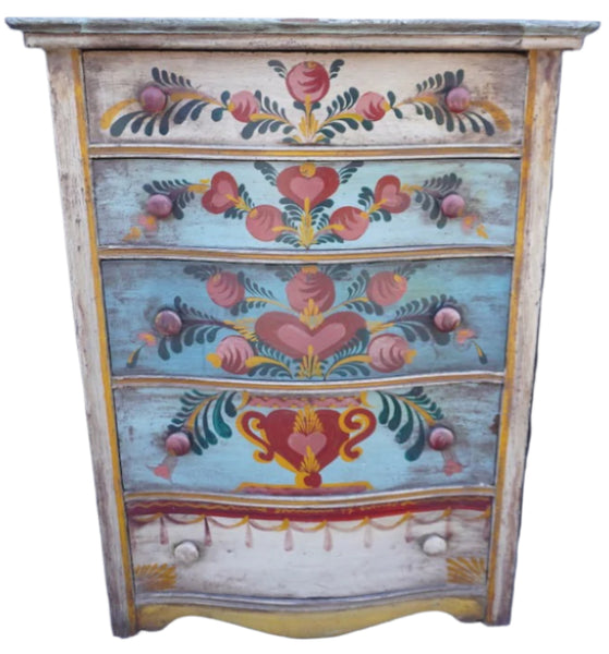 5-Drawer Dresser Decorated by Peter Hunt c.1930 F2668