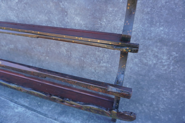 17th or 18th Century European Plate Rack - Ornamented with Horses and DogsF2678