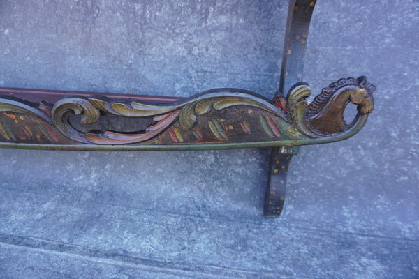 17th or 18th Century European Plate Rack - Ornamented with Horses and DogsF2678