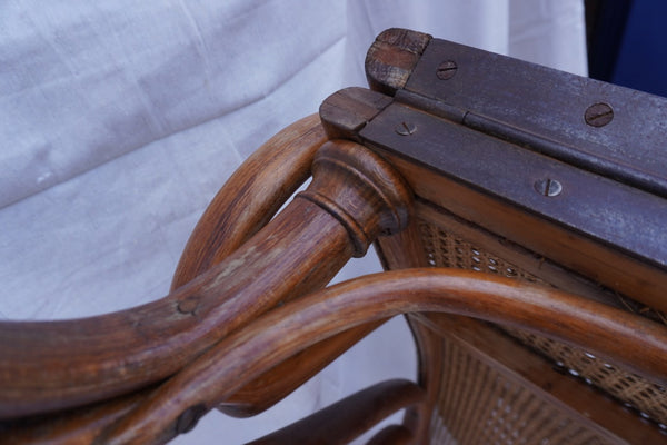 Original Thonet Model 2 Adjustable Chaise Lounge c.1880s F2679