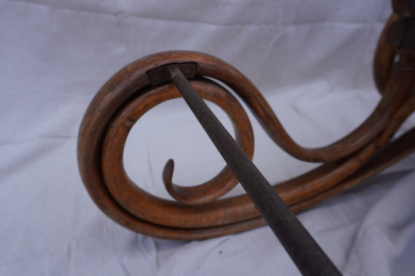 Original Thonet Model 2 Adjustable Chaise Lounge c.1880s F2679